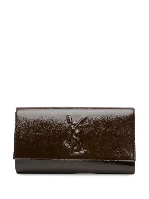 Saint Laurent Pre-Owned 20th Century Patent Belle Du Jour clutch bag