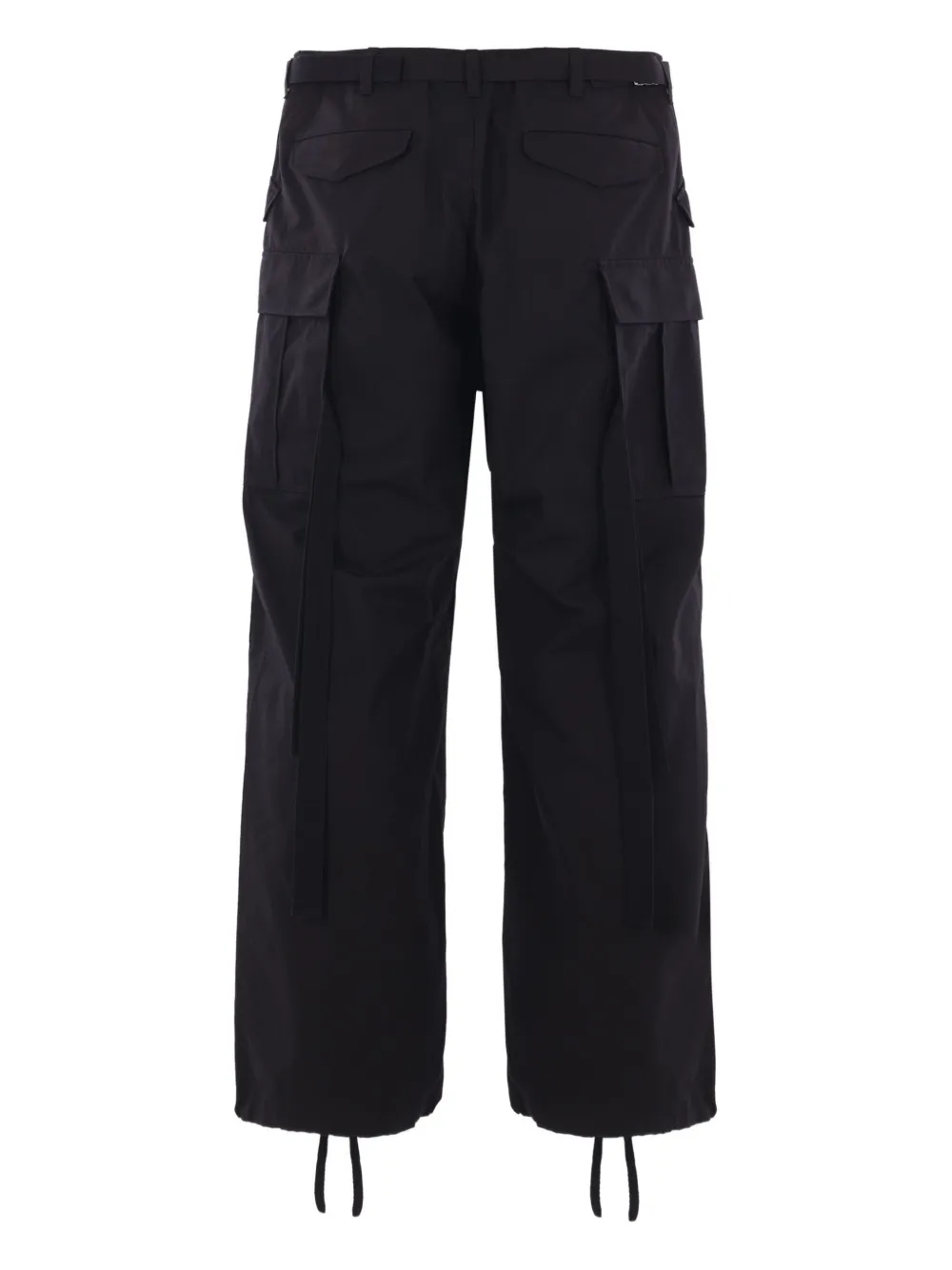 sacai Cargo broek Zwart