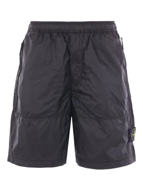 Stone Island ジップポケット ショートパンツ | グレー | FARFETCH JP