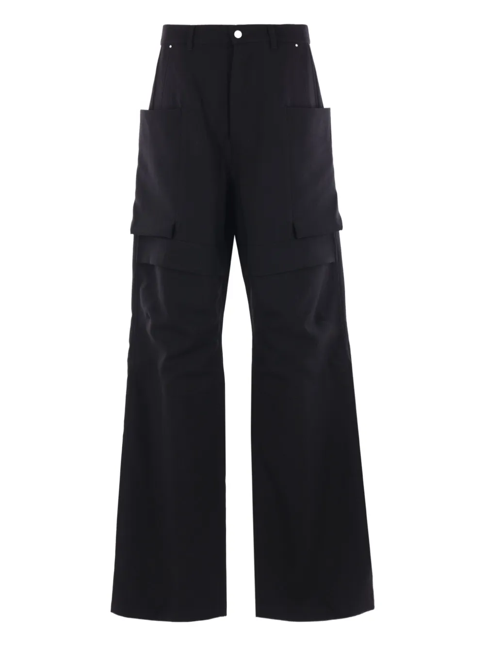 Rick Owens Stefan cargo broek met meerdere zakken Blacks and greys