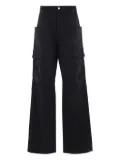 Rick Owens Stefan multi-pocket cargo trousers - Blacks and greys