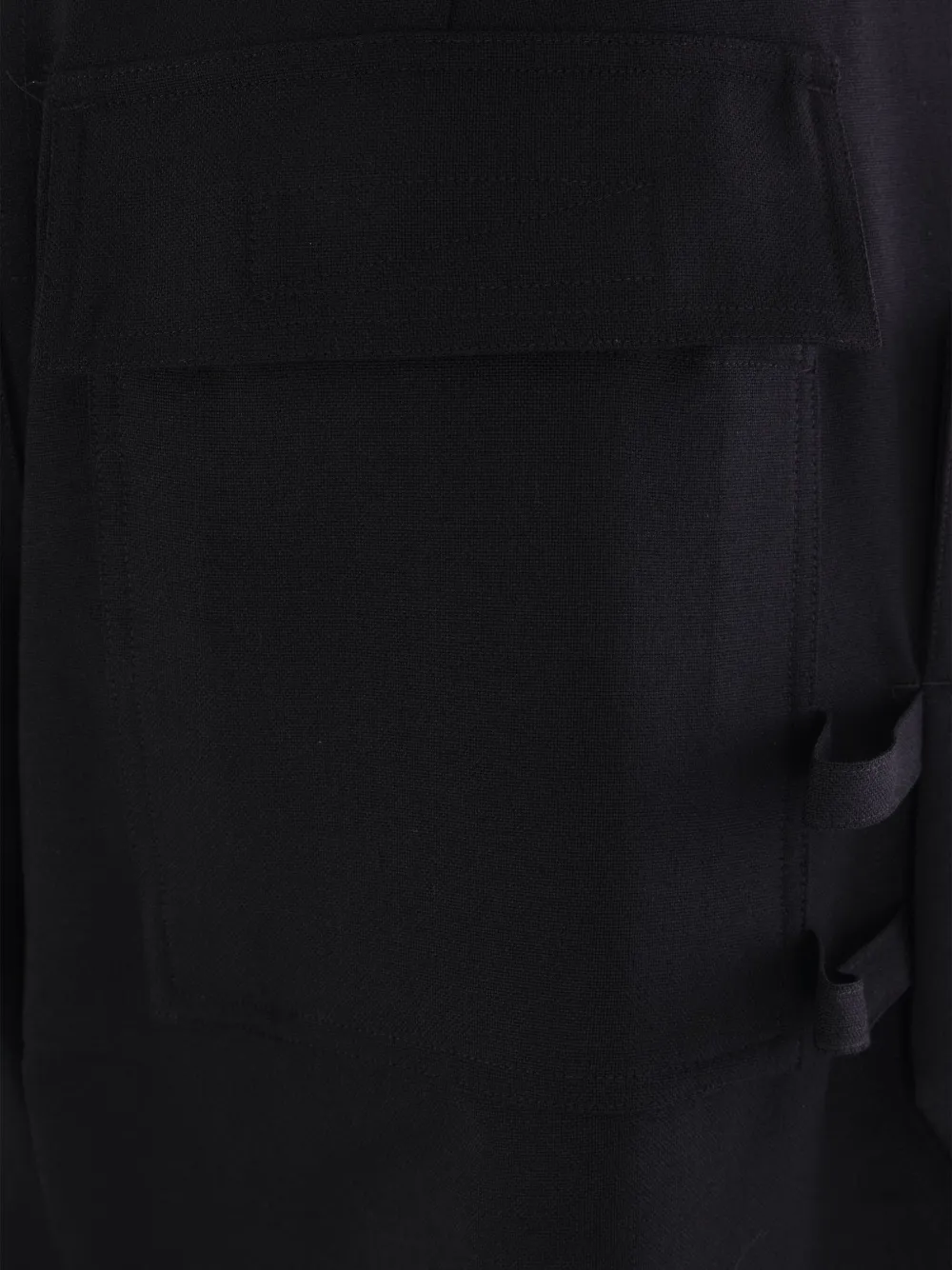 Rick Owens Stefan cargo broek met meerdere zakken Blacks and greys