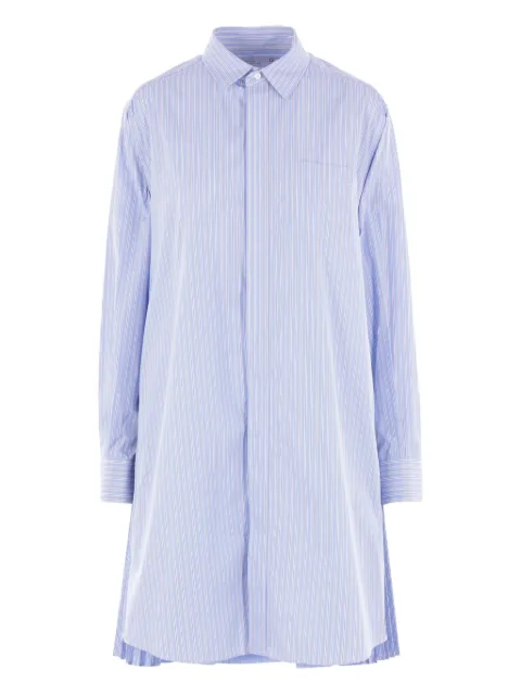 sacai قميص طويل مخطط