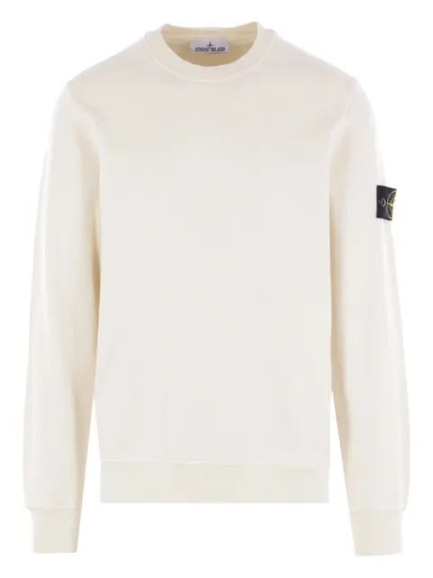 Stone Island Felpa con applicazione Compass