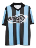 BLUE SKY INN striped polo shirt