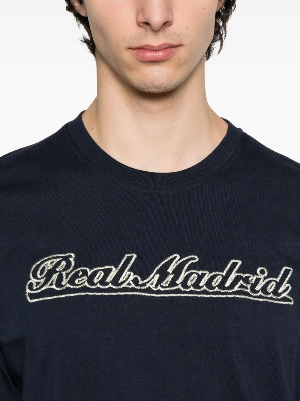 adidas x Real Madrid T-shirt met logo Blauw