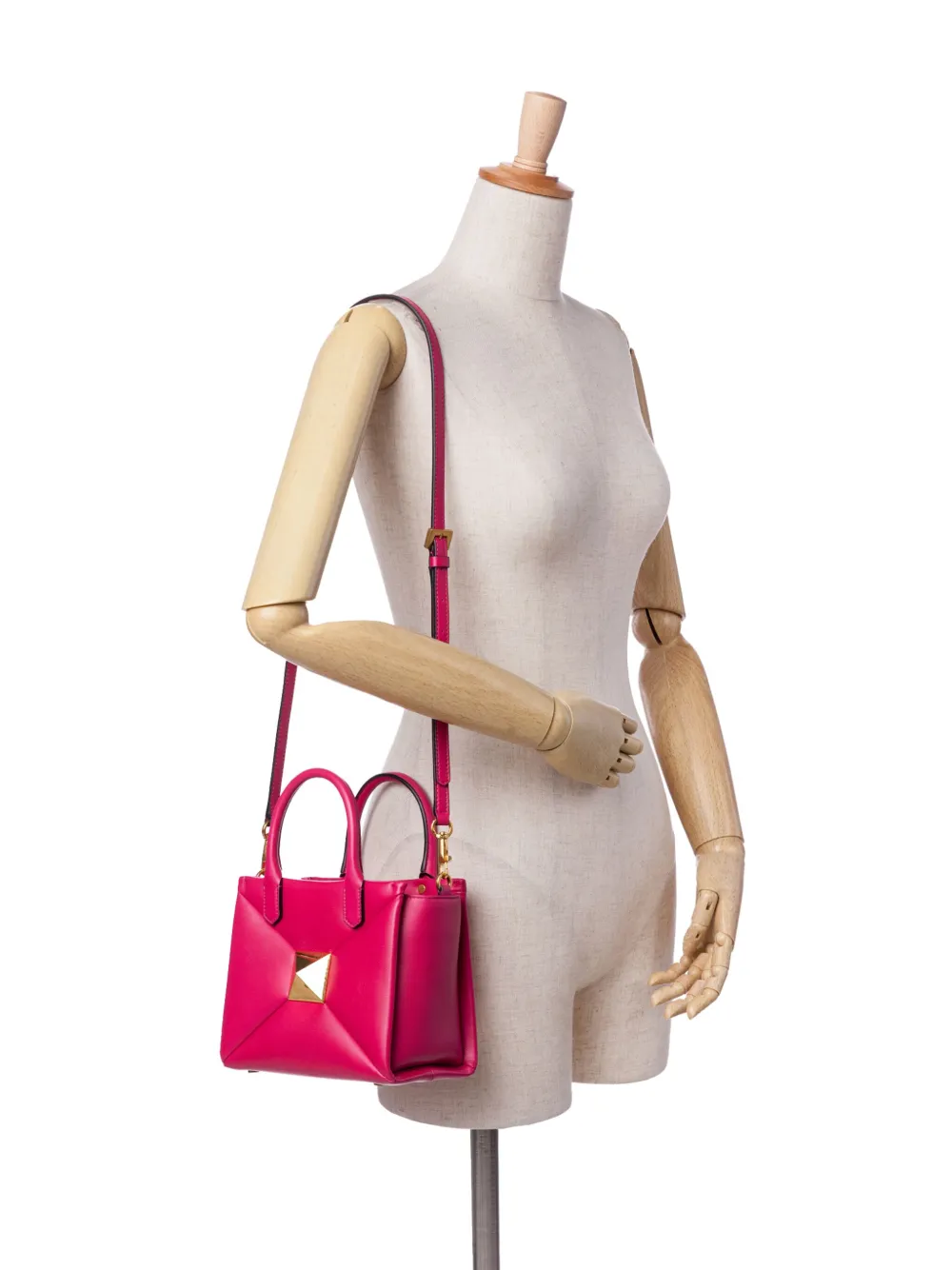 Valentino Garavani Pre-Owned 2018-2025 Small Nappa One Stud Top Handle Bag satchel | Pre-Owned | Image 2