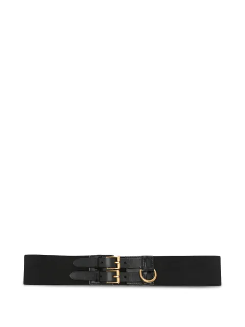 Gucci Pre-Owned 2010s double buckle belt