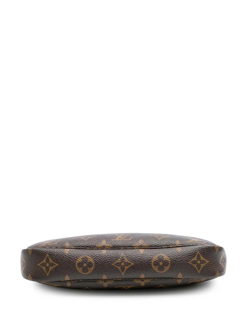 Pre-owned Louis Vuitton 1999 Monogram Pochette Accessoires Shoulder Bag In Brown