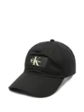 Calvin Klein logo-patch baseball cap - Black