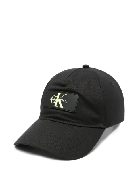 Calvin Klein logo-patch baseball cap