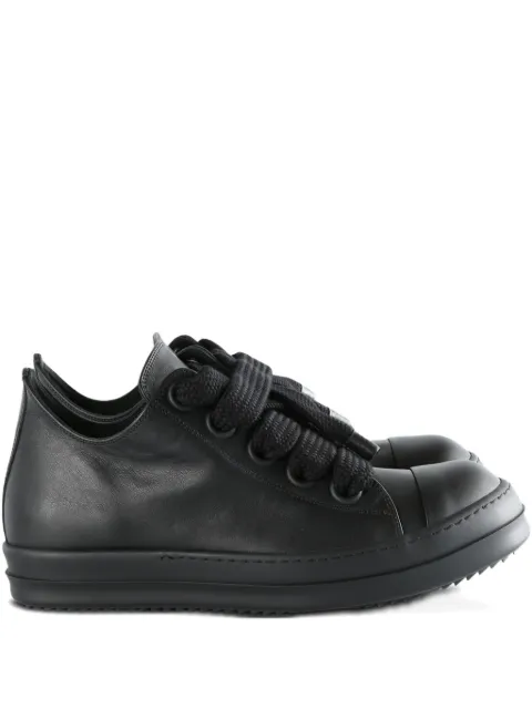 Rick Owens leather lace-up sneakers