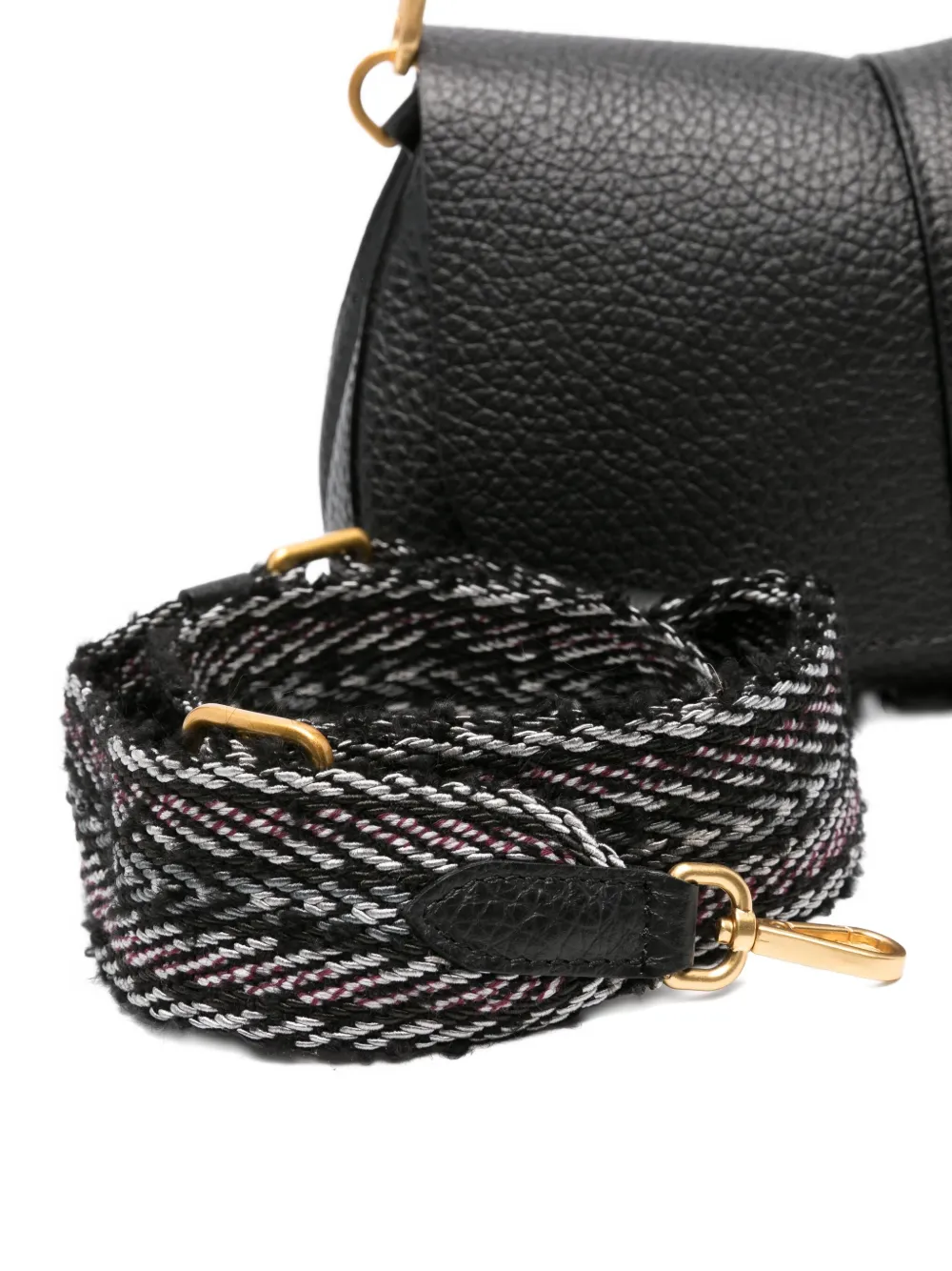 GIANNI CHIARINI Helena schoudertas Zwart
