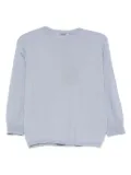 'S Max Mara round-neck wool top - Blue
