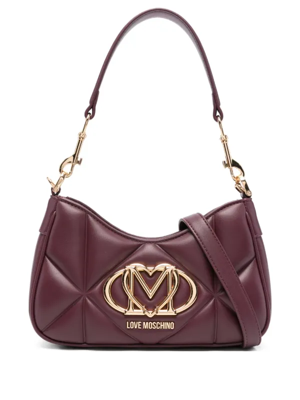 Love Moschino キルティング ショルダーバッグ | レッド | FARFETCH JP