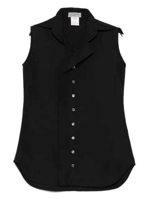 Yohji Yamamoto Pre-Owned 2000's 버튼 업 베스트