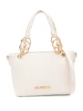 Love Moschino chain-link handle tote bag - Neutrals
