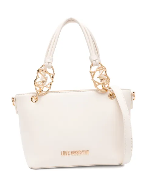 Love Moschino chain-link handle tote bag