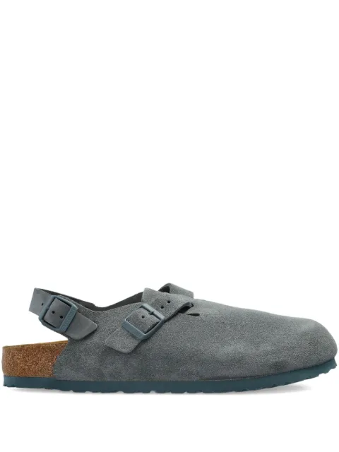 Birkenstock Tokio suede buckle mules