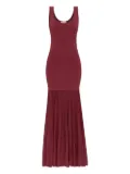 Michael Michael Kors pleated-skirt maxi dress - Red