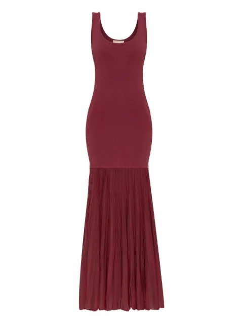 Michael Michael Kors pleated-skirt maxi dress