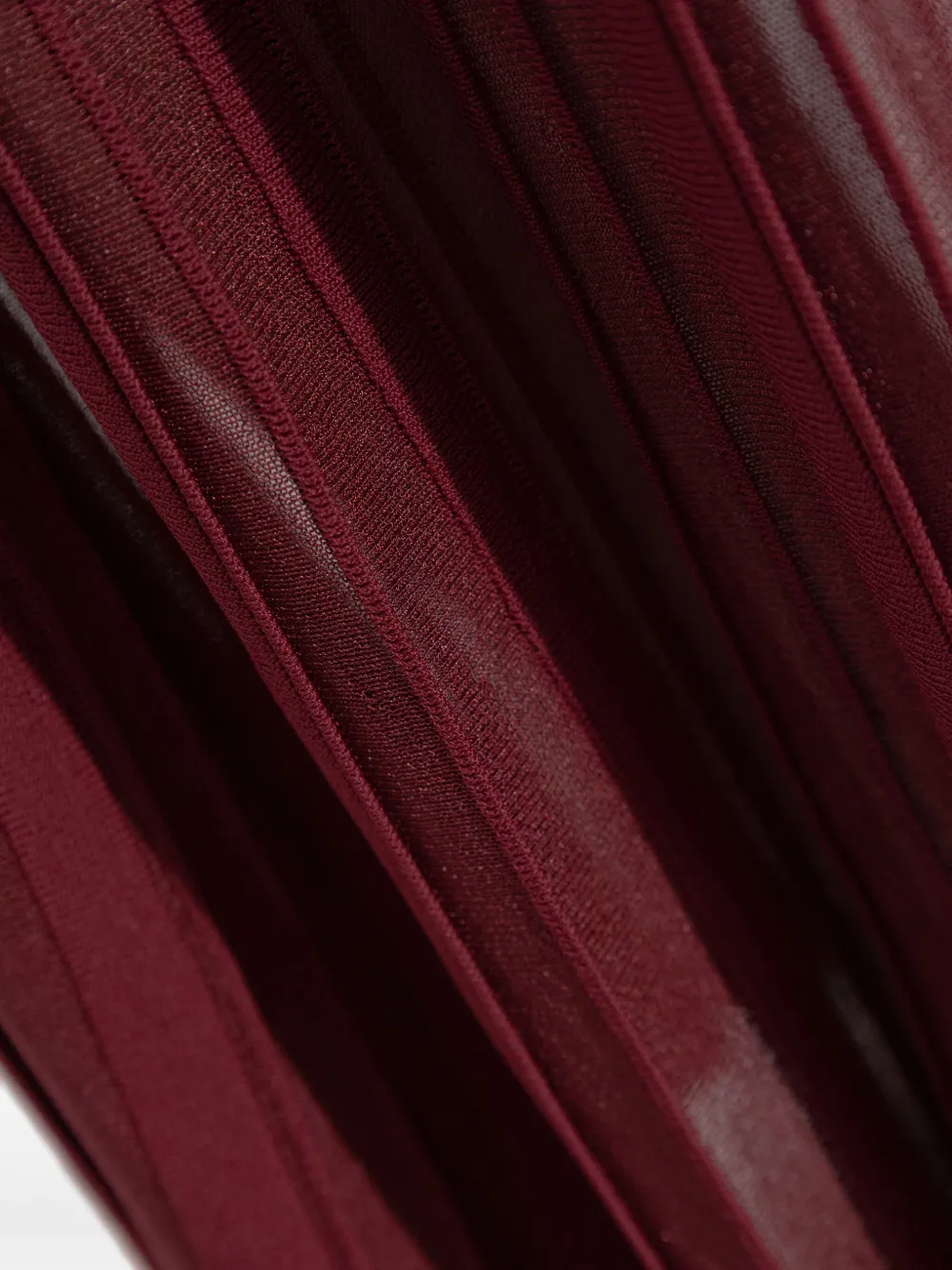 Michael Kors Maxi-jurk met plooirok Rood