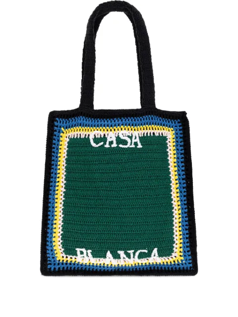 Casablanca tote con letras