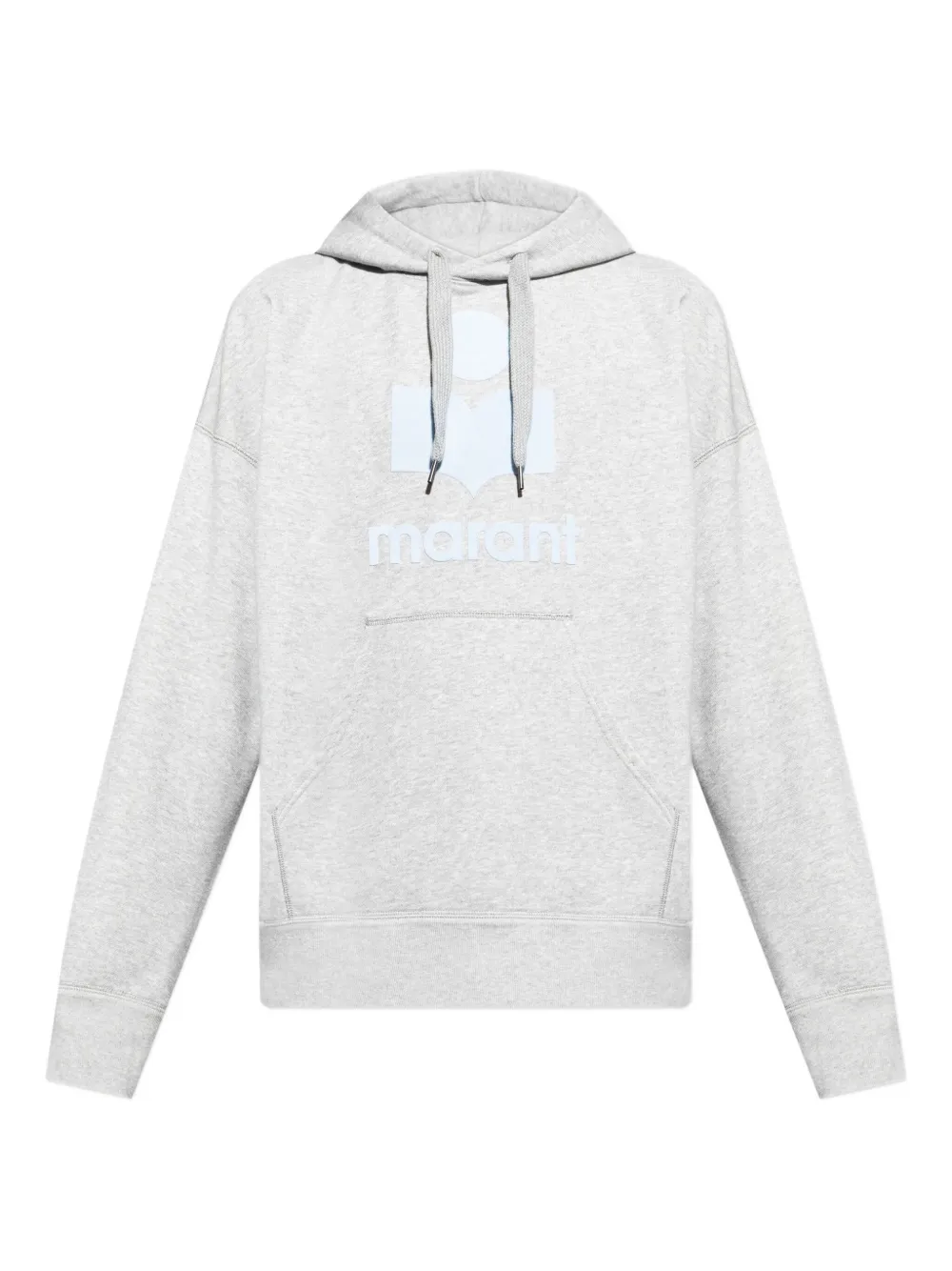 MARANT logo-print hoodie | Blue | Image 1