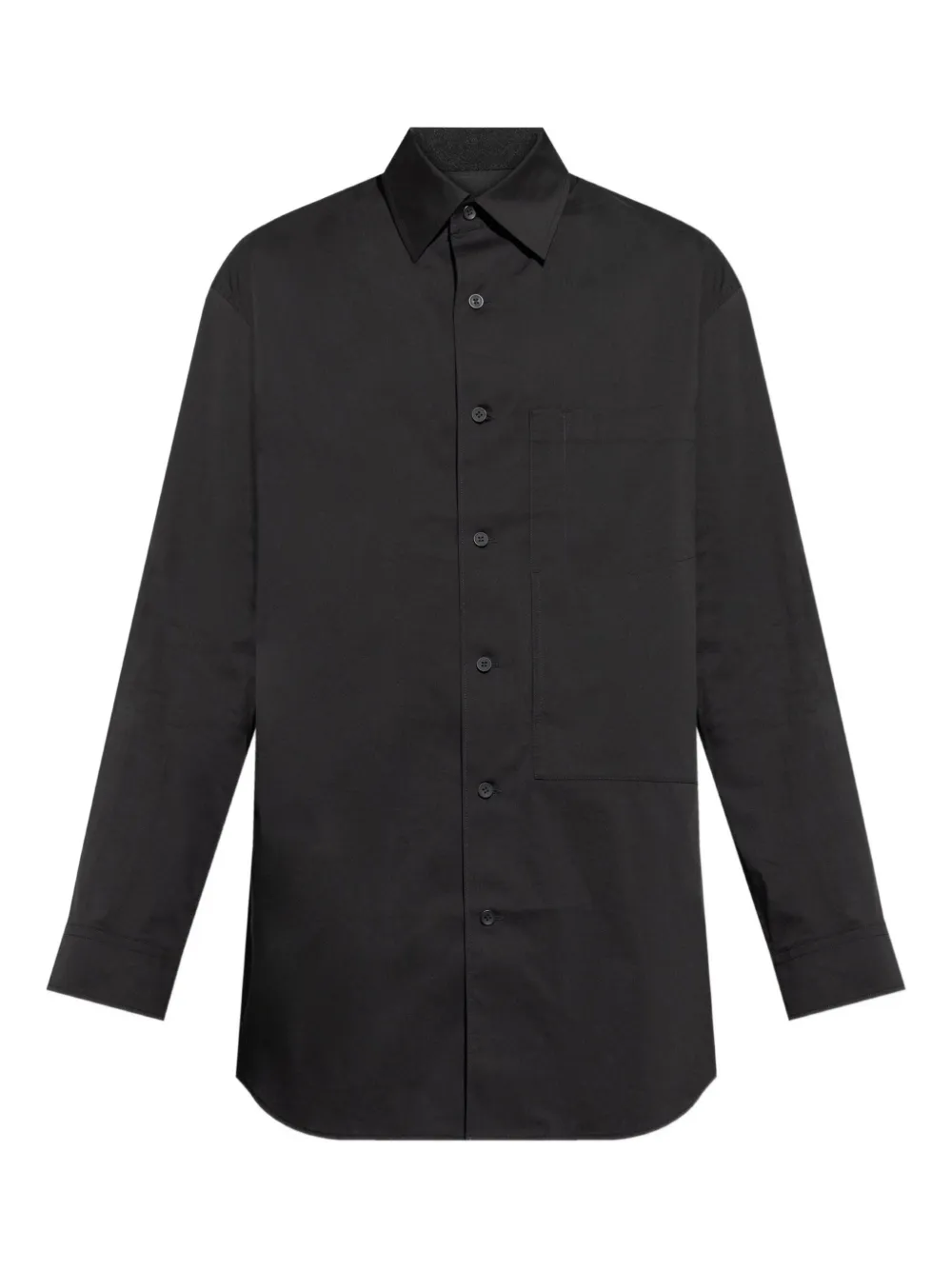 Y-3 Linnen overhemd Zwart