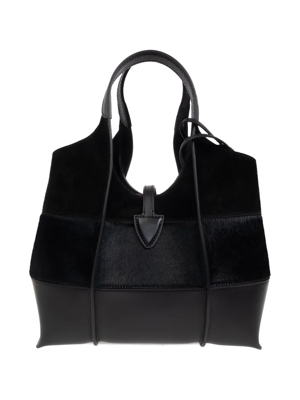 Tod's leather tote bag - ブラック Tod's leather tote bag - ブラック
