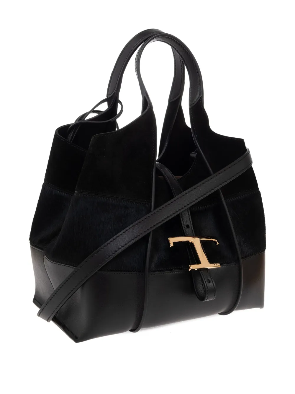 Tod's leather tote bag Zwart