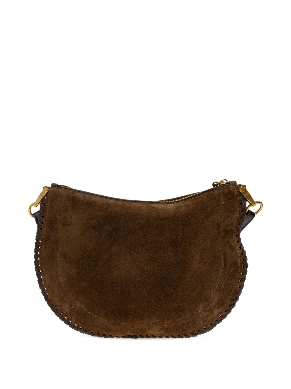 ISABEL MARANT Oskan suede shoulder bag Bruin