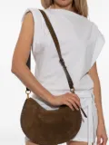 ISABEL MARANT Oskan Soft zip shoulder bag - Brown