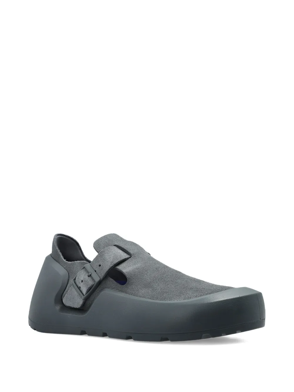 Birkenstock Reykjavik buckle-strap leather sneakers Grey
