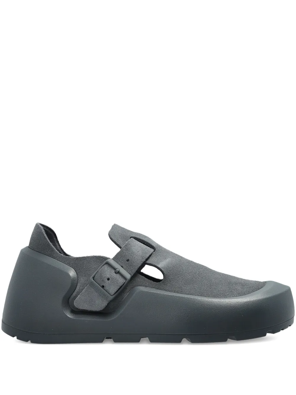 Birkenstock Reykjavik buckle-strap leather sneakers Grey