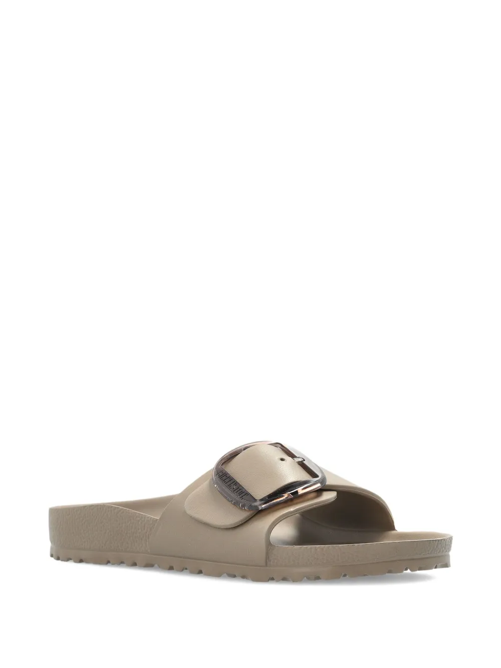 Birkenstock buckle-detail slides Neutrals