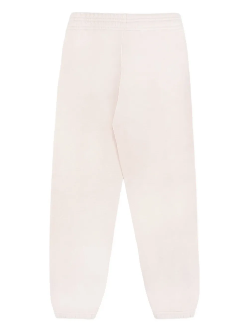 SPORTY & RICH KIDS logo-stamp sweatpants Beige