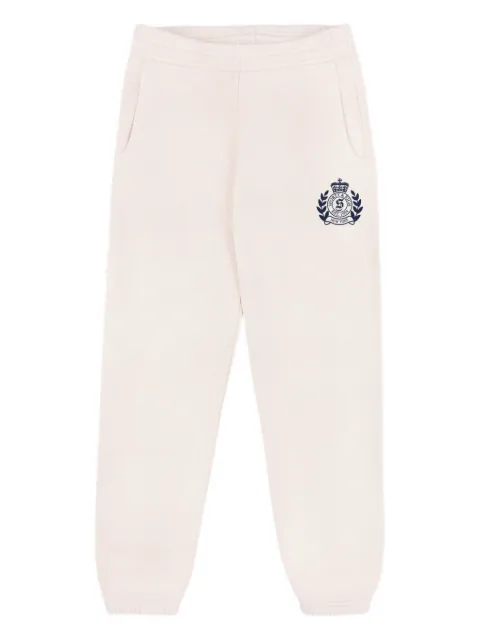 SPORTY & RICH KIDS logo-stamp sweatpants
