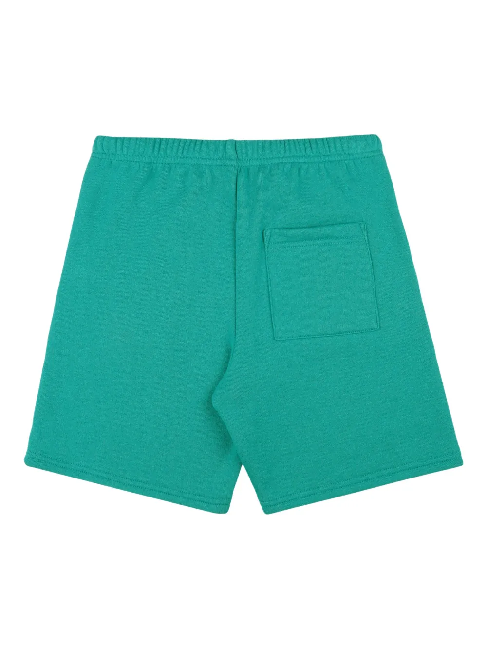 SPORTY & RICH KIDS Shorts met logoprint en zak Groen