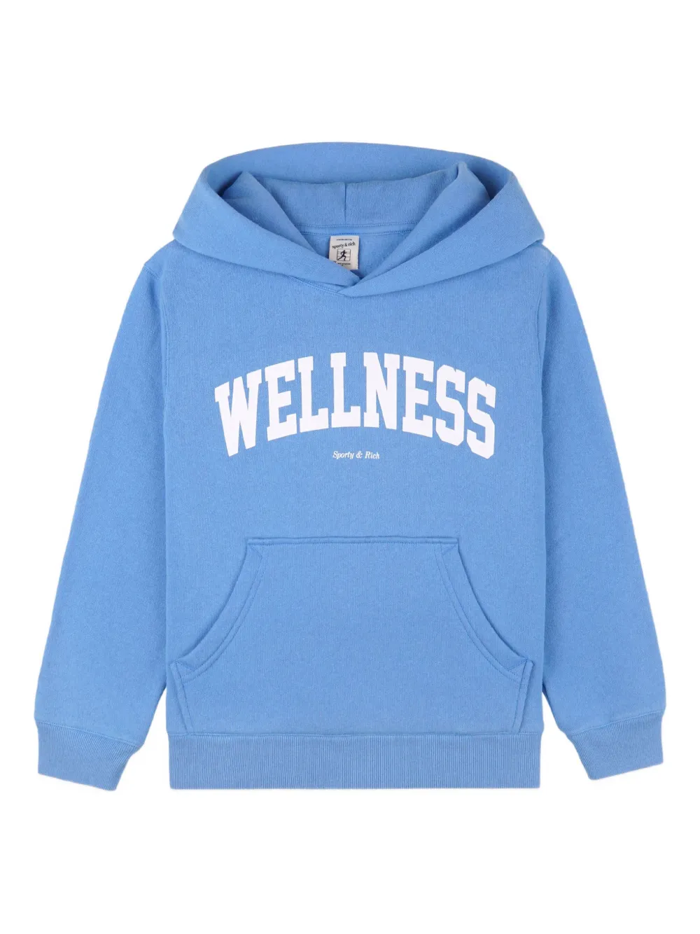 SPORTY & RICH KIDS Hoodie met print Blauw