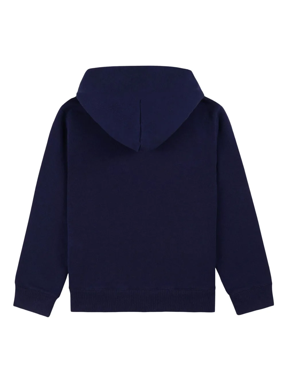 SPORTY & RICH KIDS Hoodie met wapenschild embleem Blauw