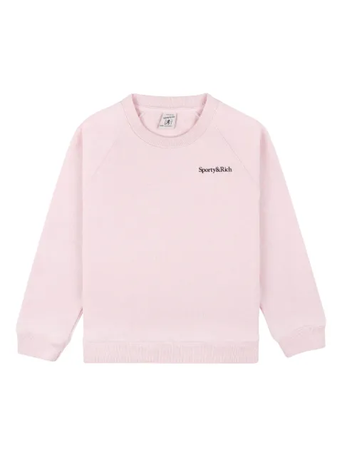 SPORTY & RICH KIDS slogan-print sweatshirt