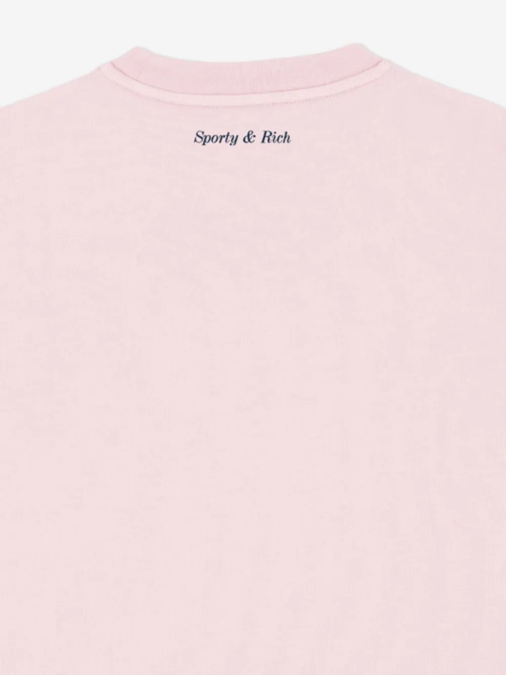 SPORTY & RICH KIDS T-shirt met tekst Roze