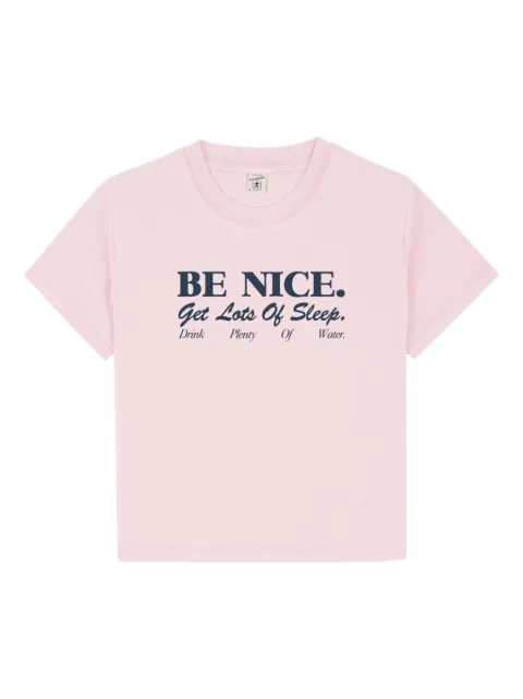 SPORTY & RICH KIDS slogan graphic T-shirt