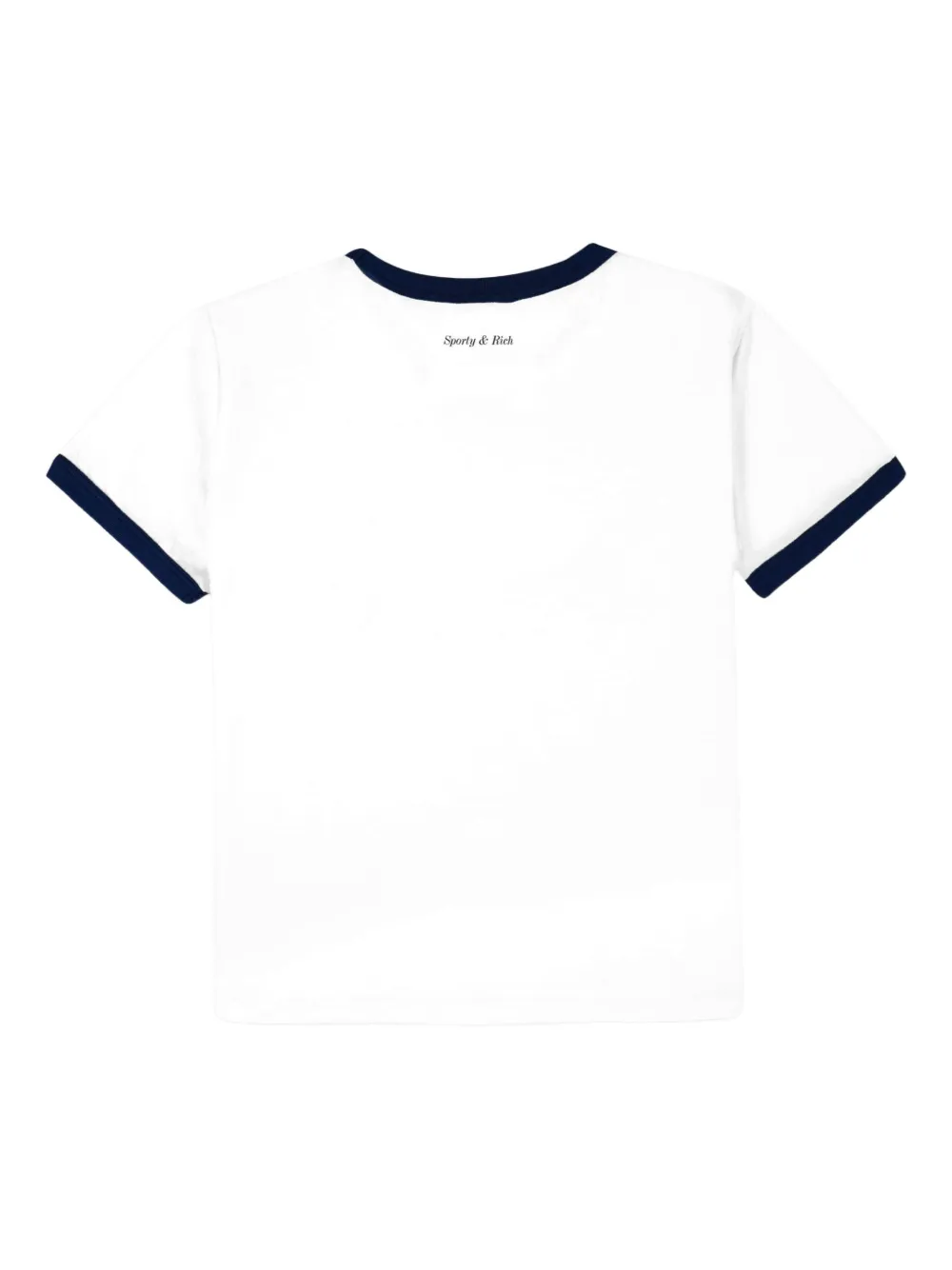 SPORTY & RICH KIDS T-shirt met logoprint Wit