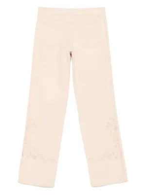 パンツ FENDI Woman Pants Beige FLP869 ASMF F1SAZ FENDI: Pants woman - Beige | Fendi pants FLP869 ASMF online