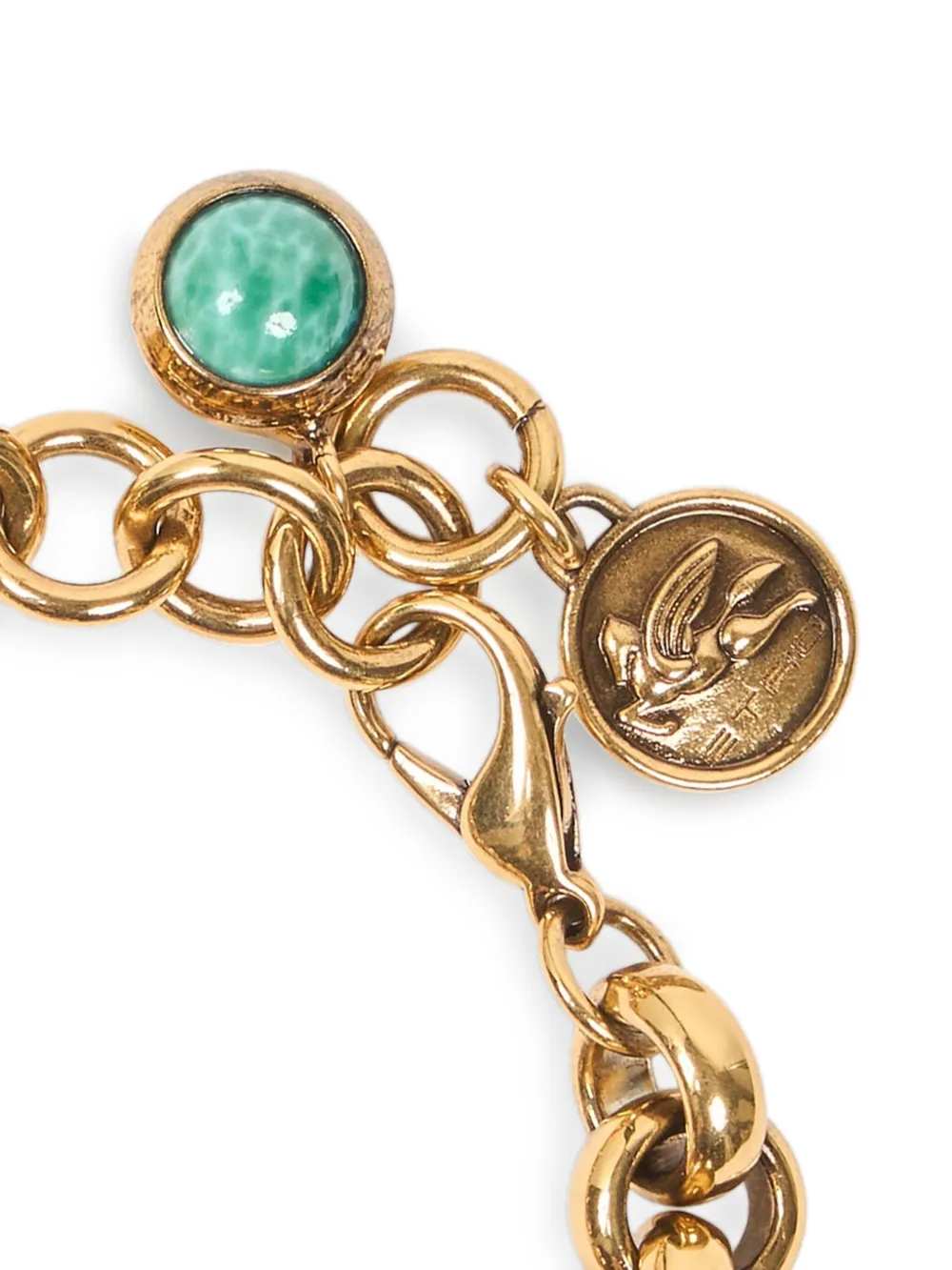 ETRO chain-link heart-pendant bracelet | Image 2