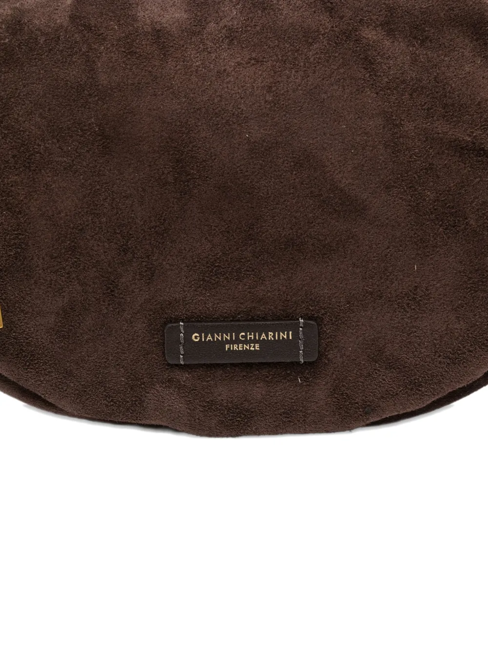 GIANNI CHIARINI Aisha suède schoudertas Bruin