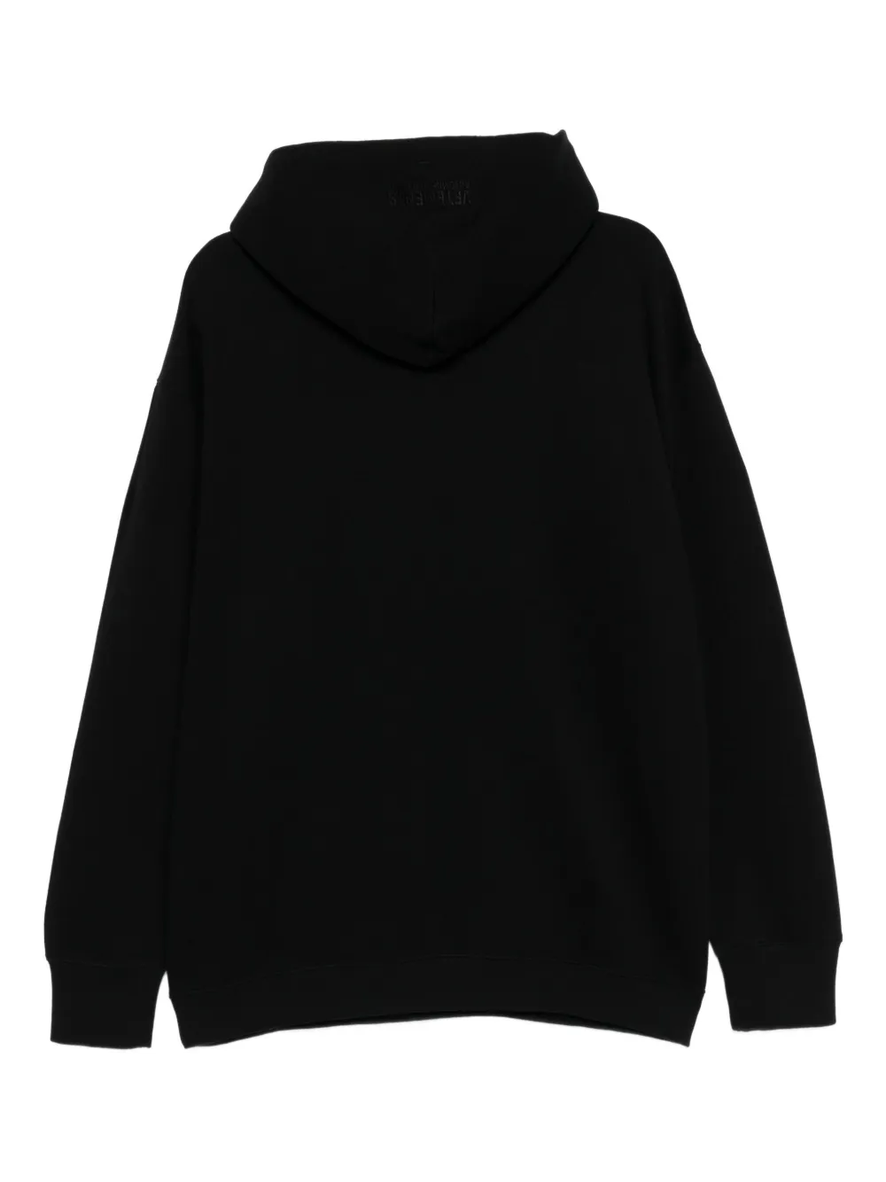 VETEMENTS Hoodie met grafische print BLACK