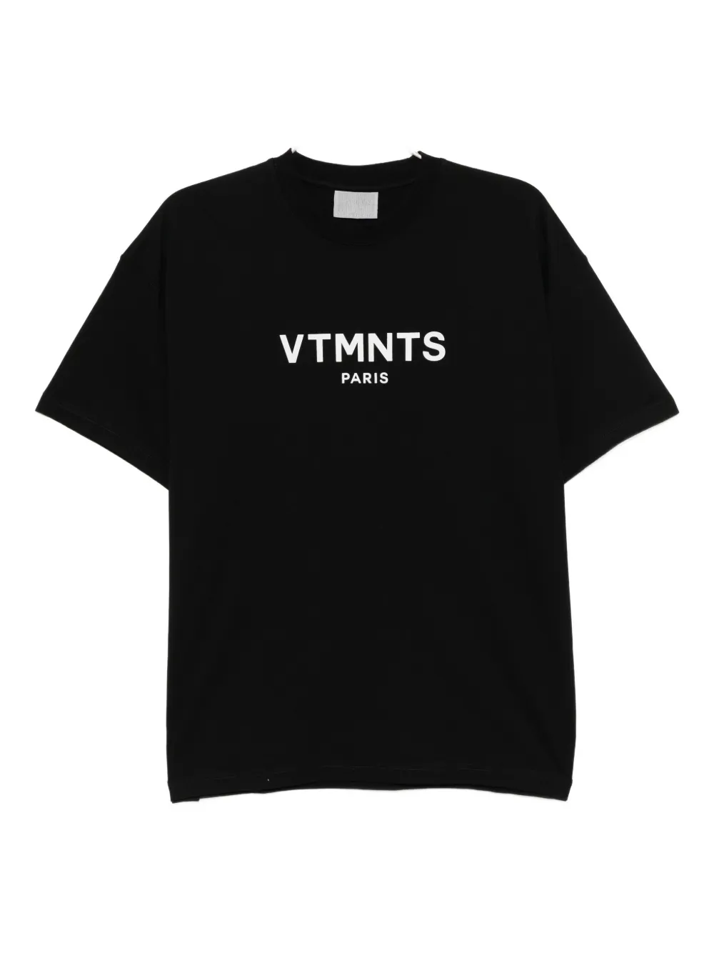 VETEMENTS logo-printed T-shirt Zwart